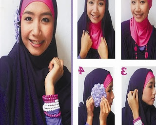 hijab pashmina simple untuk sehari-har