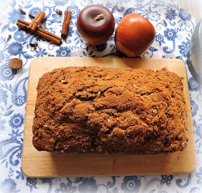 Applesauce Nut Bread