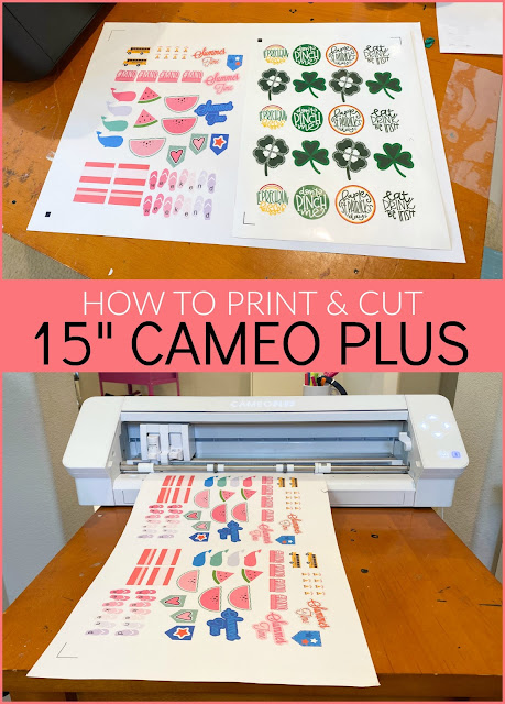 How to Print  and Cut  on Wide Format with 15 Silhouette  