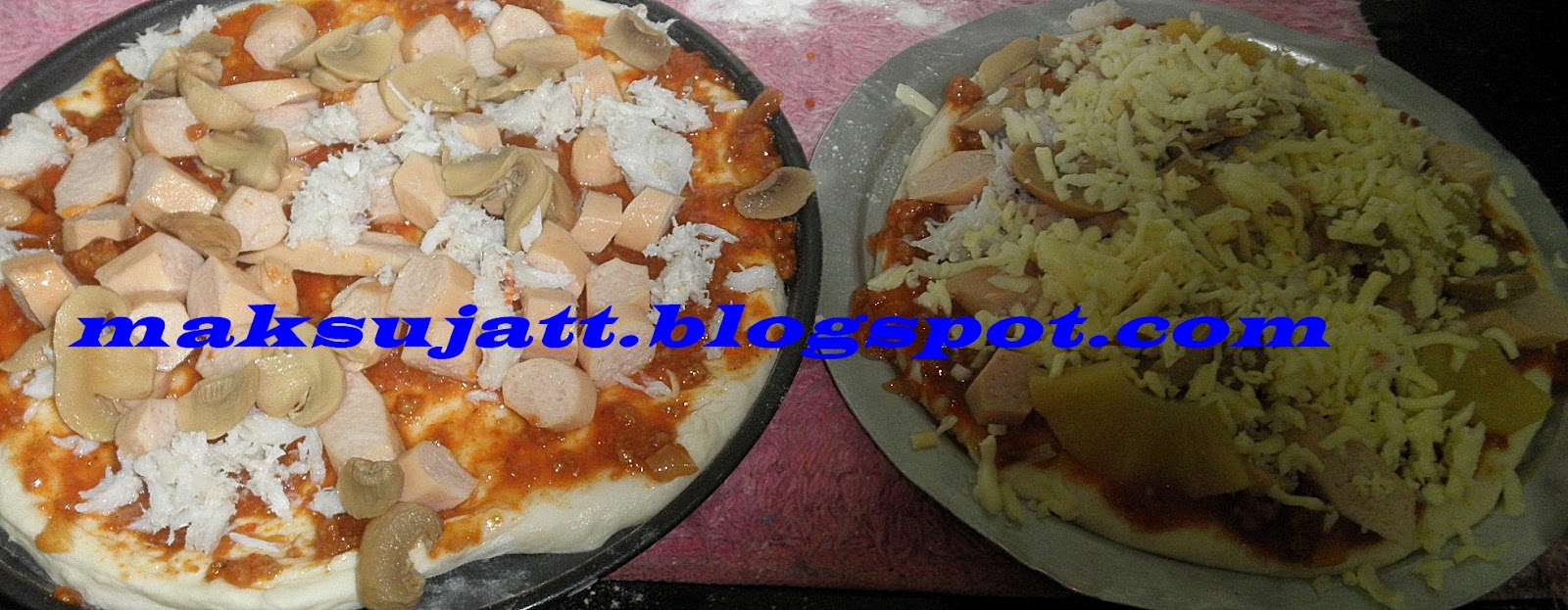 MAKSU JATT ANEKA MASAKAN: PIZZA BY NOXXA BREADMAKER