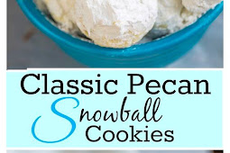 Classic Pecan Snowball Christmas Cookies