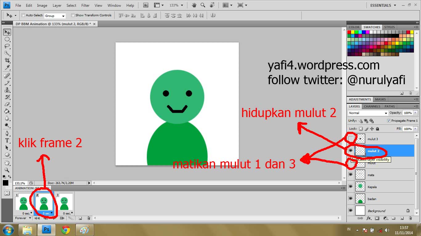 Cara Membuat Animation GIF Dengan Photoshop CS4 Yafi Blog