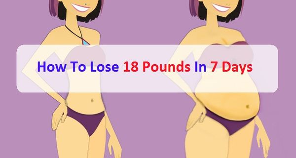 how to lose my weight in 7 days