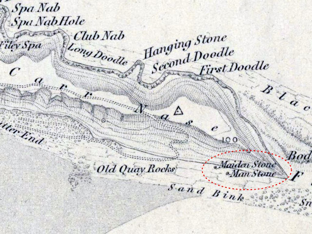 Filey Brigg OS map