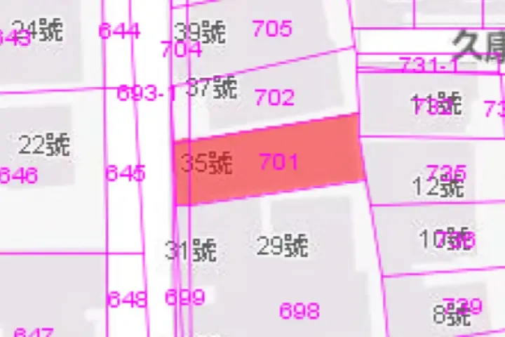 法拍屋地籍圖–木柵路三段2樓美寓法拍屋.文山區木柵路三段85巷35號2樓 木柵路三段2樓美寓法拍屋地籍圖2
