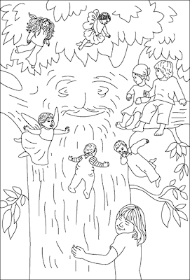  Dreem Tree *coloring page