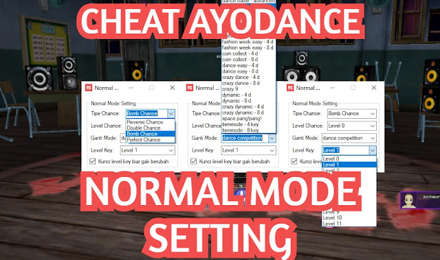 Cheat AyoDance Normal Mode Setting 6220