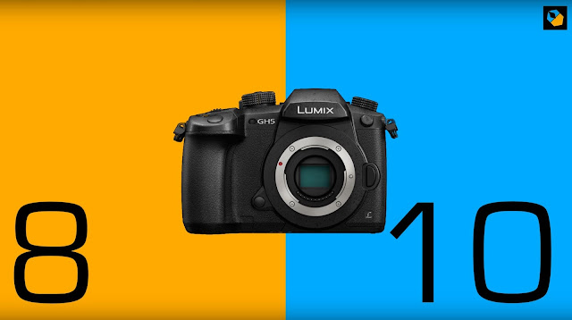 Thoughts on comparing 8-bit and 10-bit footage from the Panasonic GH5