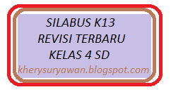 Silabus Kelas 4 Sd Semester 1 2 Kurikulum 2013 Revisi 2020 Kherysuryawan Id