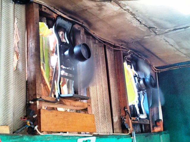  Exhaust  Dapur  dari Fan  Outdoor AC Bekas o2 fresh