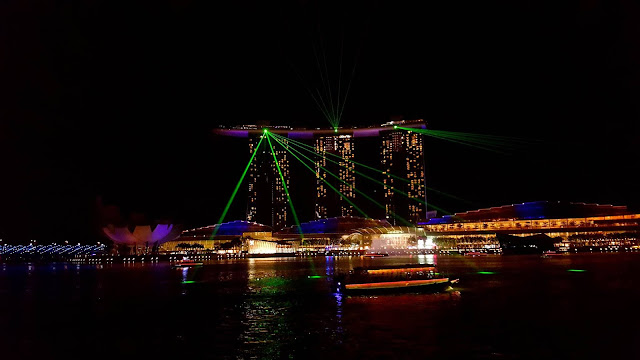 The Laser Show at Marina Bay, Singapore