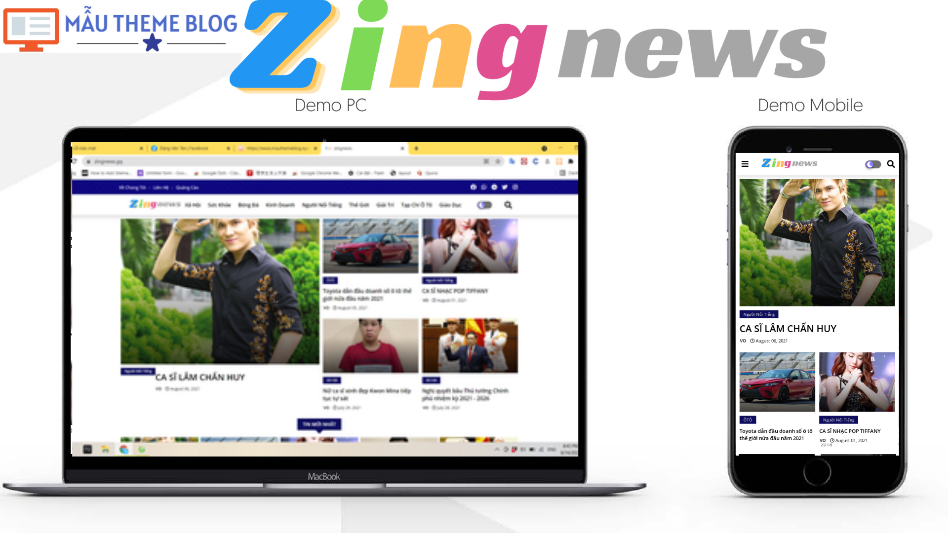 ZingNews   - Template Blogspot Viết Báo