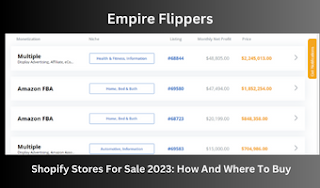 Shopify Stores For Sale 2023: How And Where To Buy