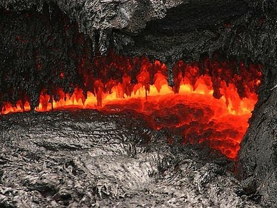 gambar, foto, lava, magma, lahar