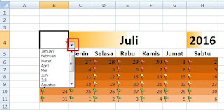 Cara Membuat Kalender Satu Tahun Penuh dengan Ms Excel