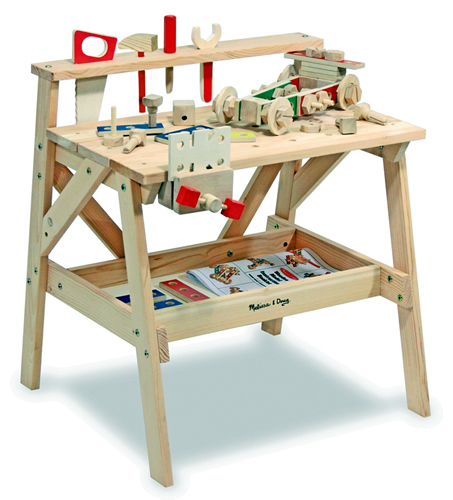 wood workbench