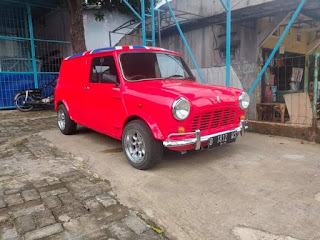 Dijual Mobil Klasik Mini vancargo 1964 Surat lengkap