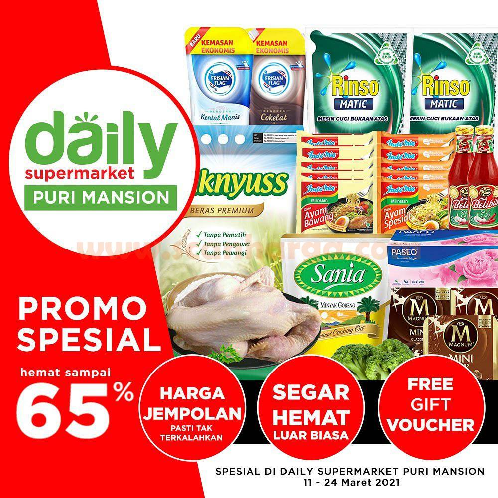 The Foodhall Promo Spesial Hemat hingga 65% di Daily Supermarket Puri Mansion