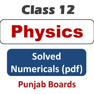 2nd year physics solved numericals pdf download