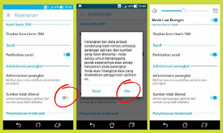 Cara download aplikasi dari luar play store