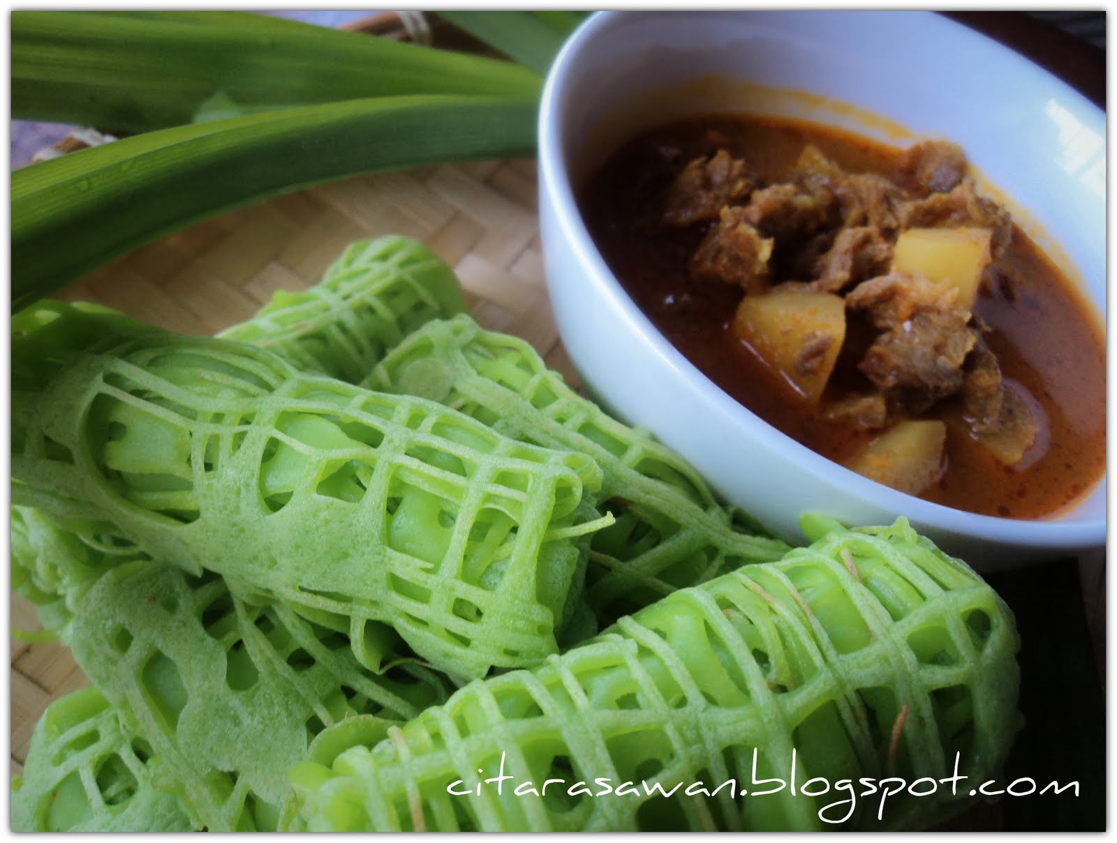 Roti Jala Pandan ~ Resepi Terbaik