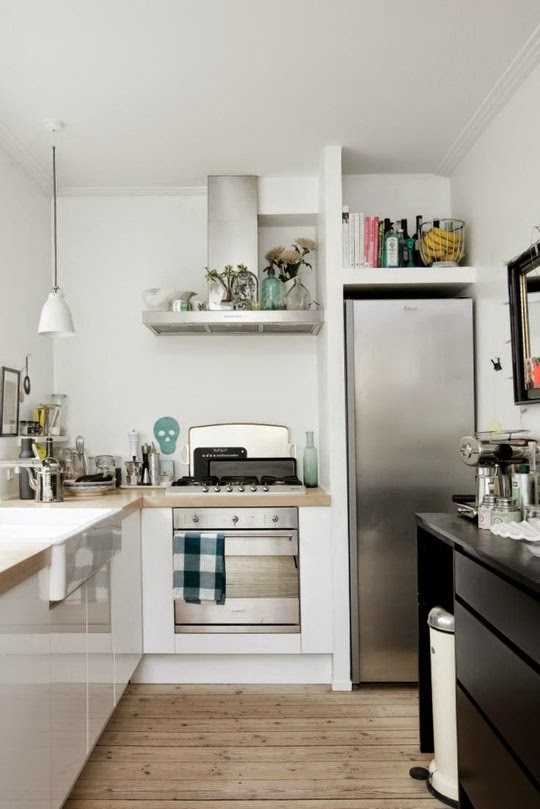 26 Desain Interior Dapur Cantik  Yang Mungil 