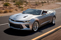 Chevrolet Camaro SS Convertible (2016) Front Side
