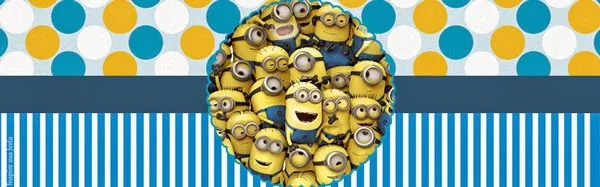 Minions Free Printable Book Marks or Labels. 