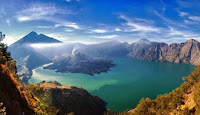 gunung rinjani yang eksotis