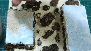 Making and Painting Lava Terrain for your Tabletop Games or Diorama