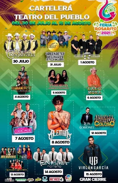 Feria Rosarito Teatro del Pueblo 2021