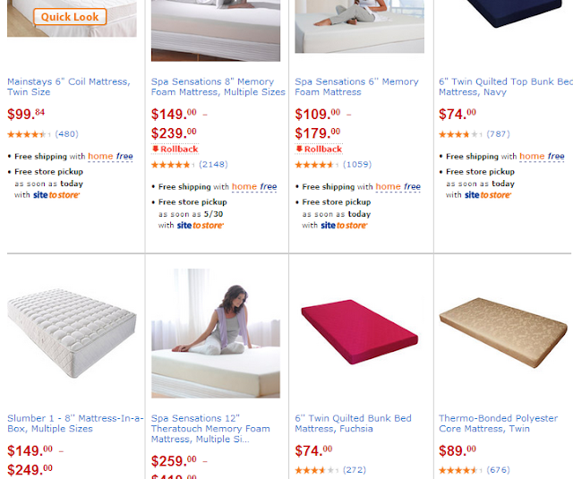 Walmart mattress sale for father's day