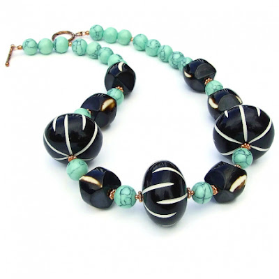 boho tribal inspired necklace gift for women