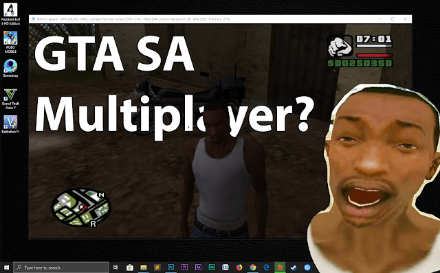 Ada beberapa cara agar GTA SA bisa multiplayer / 2 orang!