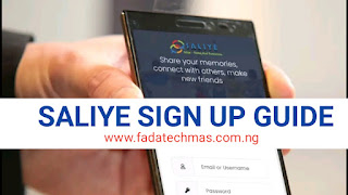 Saliye Sign Up - How to Join Connektel and Fa$tKash CEO New Social Platform
