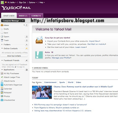 Cara Membuat Email Yahoo