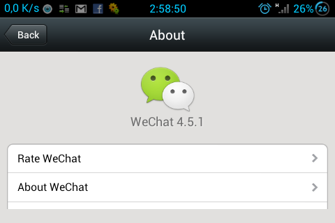 Wechat v4.5.1