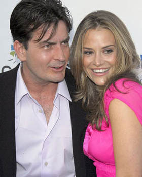 Charlie Sheen And Brooke Mueller