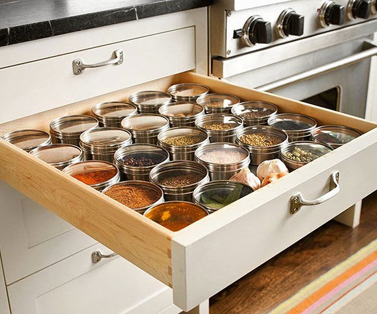 Best Kitchen Storage 2014 Ideas : Packed Cabinets and Drawers ...