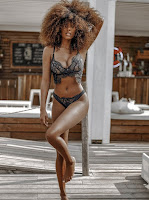 Tina Kunakey in a Sexy Lingerie Models Photo Shoot for Gooseberry Intimates