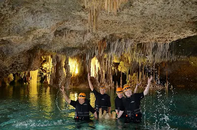 Río Secreto cave tour in Playa del Carmen, Mexico