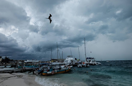 Granizo en Cancún: Temporal sorprende a cancunenses