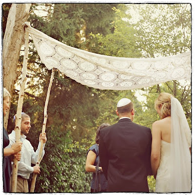 We wouldn't have a chuppah since we aren't Jewish but I do like the birch