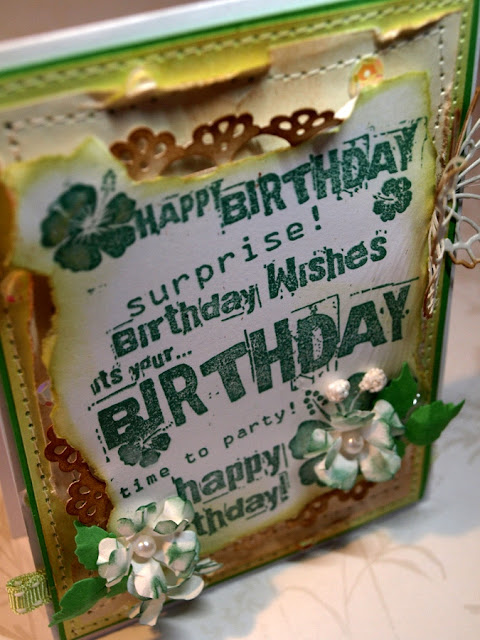 happy birthday_handmade card by Ewa Jarlińska_pearls