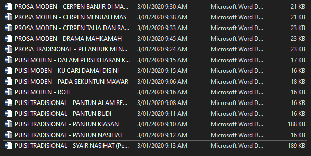 WADAH KETERAMPILAN BAHASA MELAYU PT3 & SPM 2020