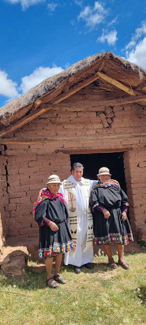 Messe in der Gemeinde Yoroca, in der Gegend von Tomoyo - Bolivien