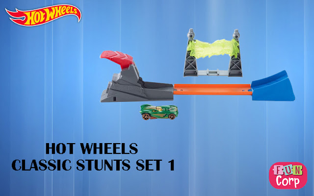 Mtl-Fmw85-1 Hot Wheels Classic Stunts Set 1