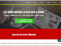 Jual Blender Tuc Tac, Smart Keuken , Oven ECOHOME Murah Terpercaya