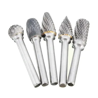 Double Cut Burr Bit Carbide Tungsten Rotary Burrs for Metal including all sorts of hardened steel, and non-metal such as marble jade bone hown - store