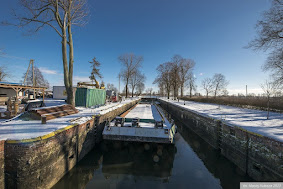 На Быдгощском канале приступили к ремонту шлюза №8 Накло Всход (Накло Эаст)